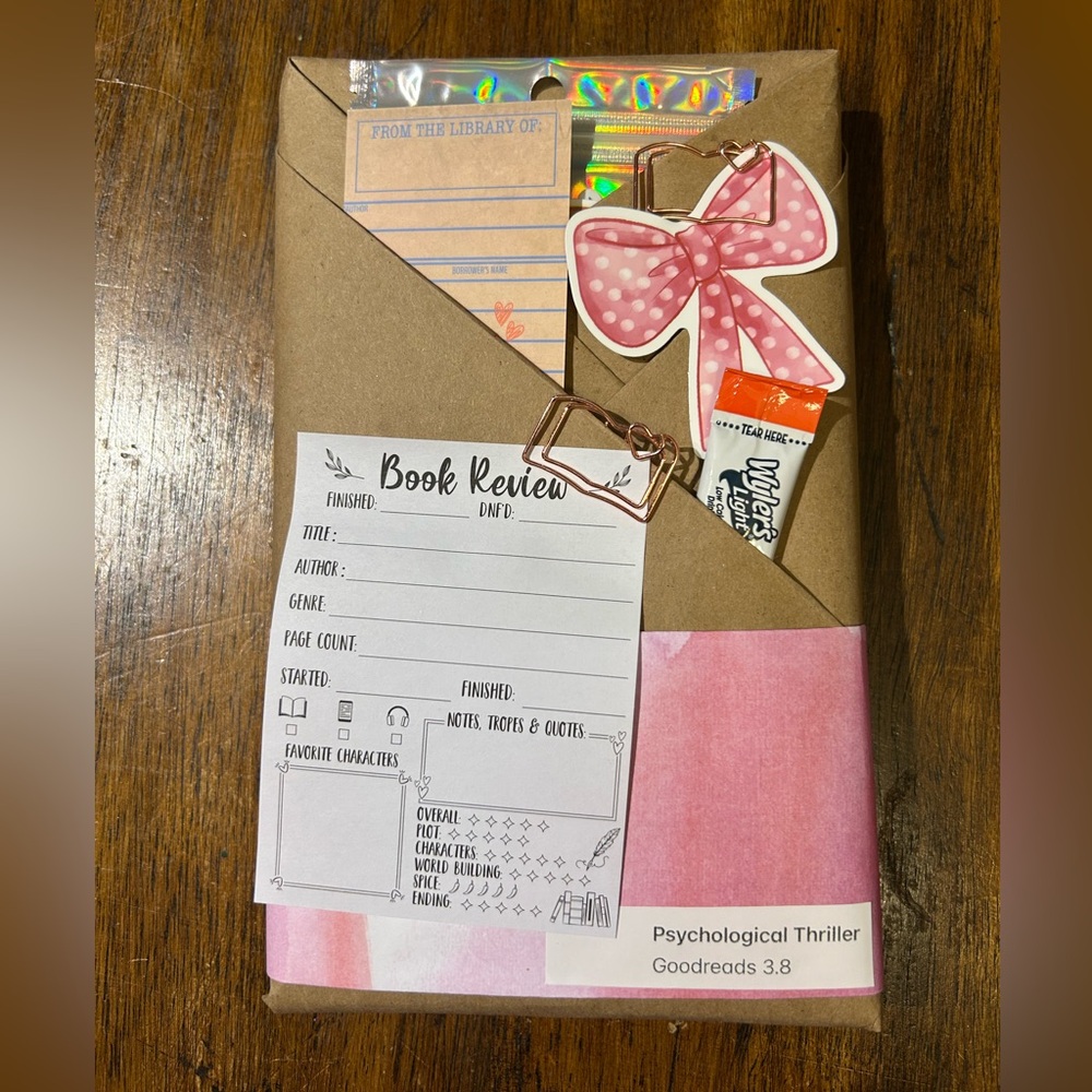 Blind Date With A Book - Psychological Thriller